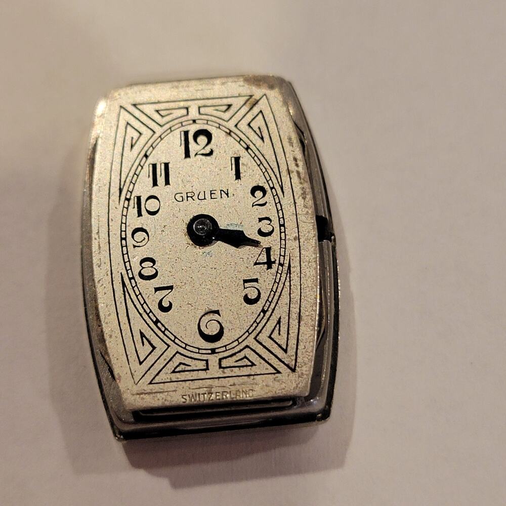 Vintage Gruen Guild 15J Art Deco Ladies Watch Wadsworth 14K Gold Filled OS-3